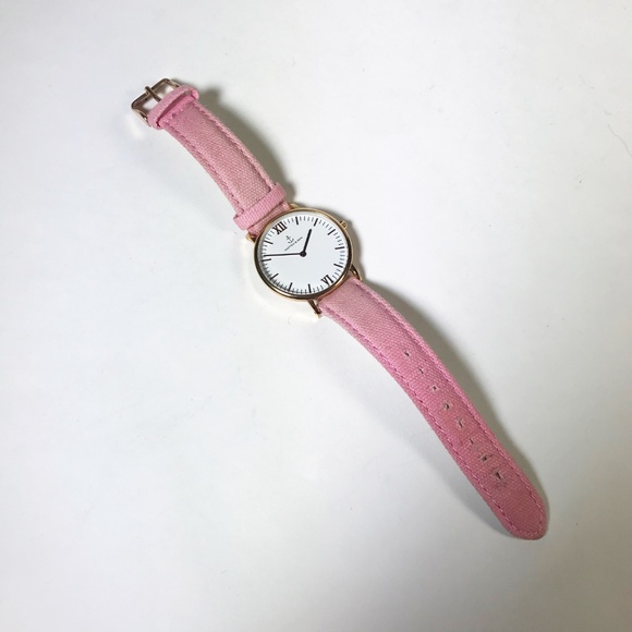 Kapten & Son Pink Canvas Strap Analog Watch - Picture 2 of 8